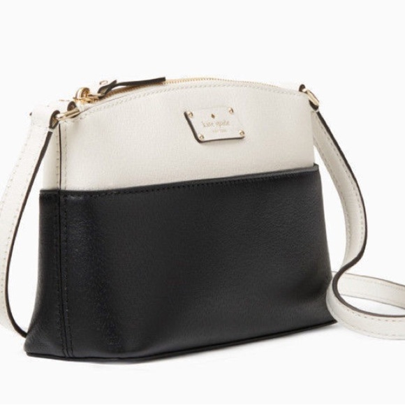 Kate Spade Millie Grove Street Black & Cement WKRU4194 MSRP $199 - Picture 2 of 5